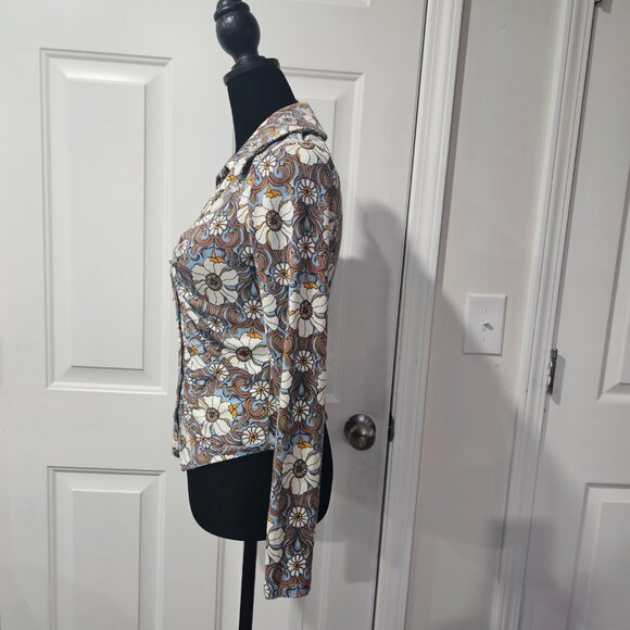 Maeve floral long sleeve topsize XS - Picture 6 of 12